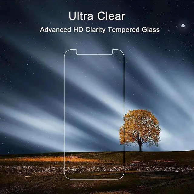 Alt view image 3 of 5 - Entronix Clear Screen Protector Compatible with iPhone 11 Pro  - 2-Piece Combo