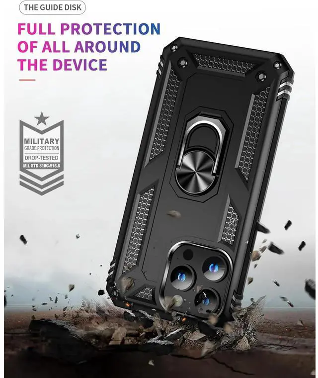 Alt view image 5 of 7 - Entronix iPhone XR Case - Guard Ring Holder, Dual Layer Protection