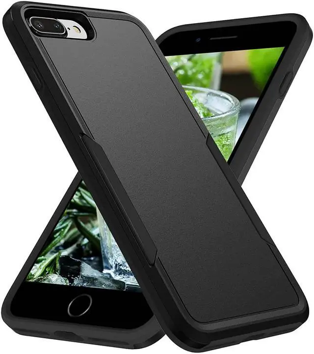 Alt view image 2 of 7 - Entronix Case Designed for iPhone 7/8 Plus Heavy Duty Case, Protection Shockproof Dropproof Dustproof Anti-Scratch Case