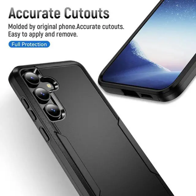 Alt view image 6 of 7 - Entronix Case Compatible with Galaxy A23 - Soft-Touch Dual-Layer Sleek Cover
