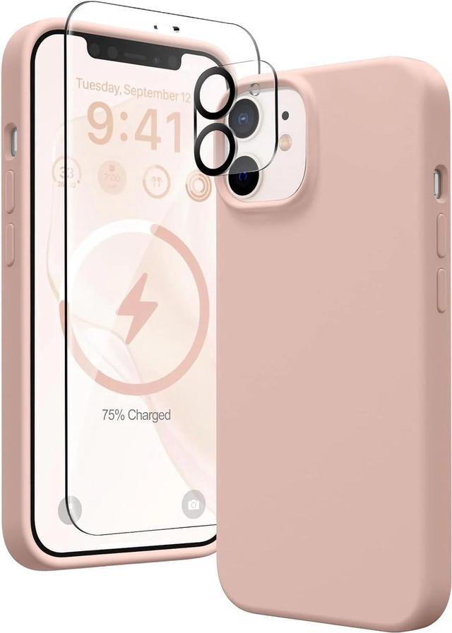 Alt view image 5 of 7 - Entronix Bundle Compatible with iPhone 11 - Liquid Silicone Case, 1 Clear Screen Protector & 1 Camera Lens Protector