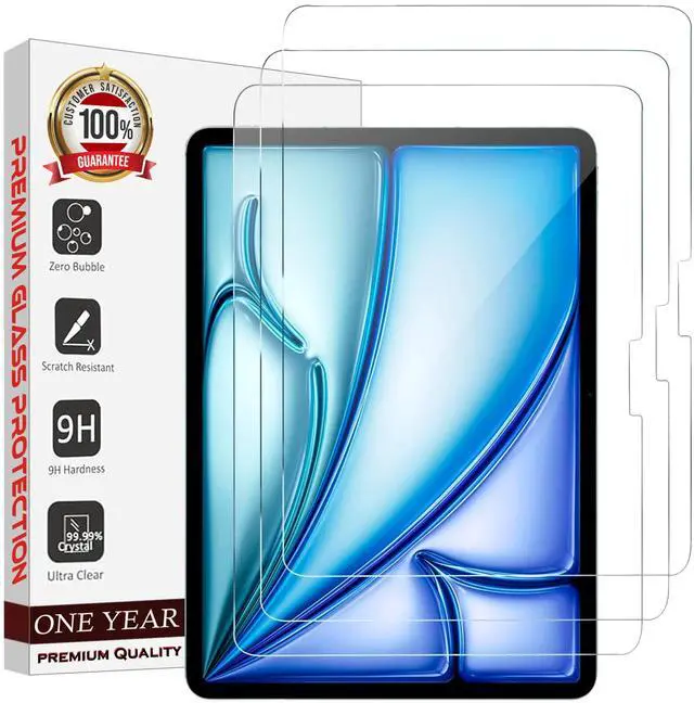 Main image of Entronix Clear Screen Protector Compatible with iPad Air M2 13" (2024) - 3-Piece Combo