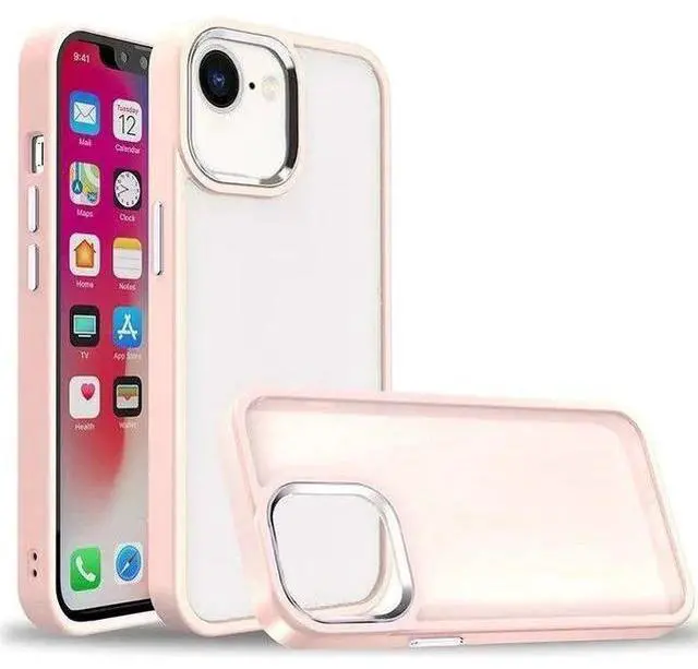 Alt view image 3 of 7 - Entronix Case Compatible with iPhone 16E - Translucent Frosted Matte
