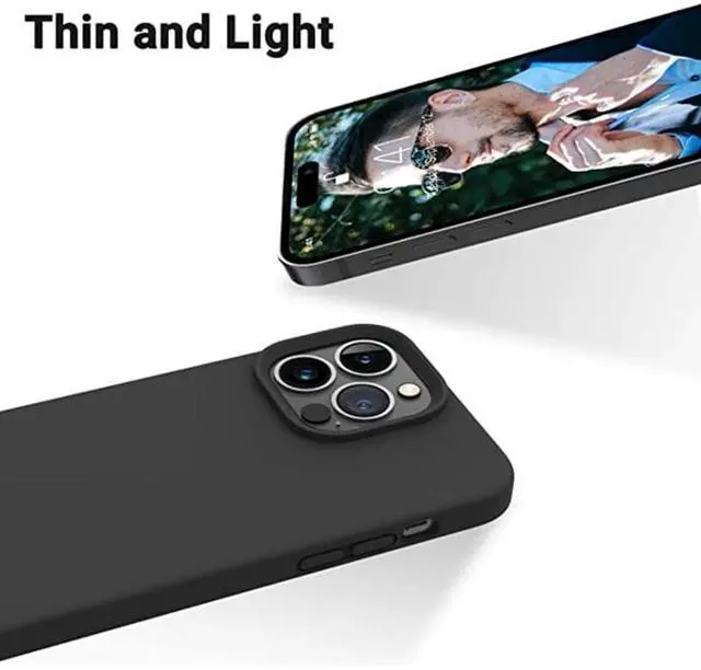 Alt view image 4 of 7 - Entronix Case Compatible with iPhone 12/12 Pro - Soft-Touch Liquid Silicone