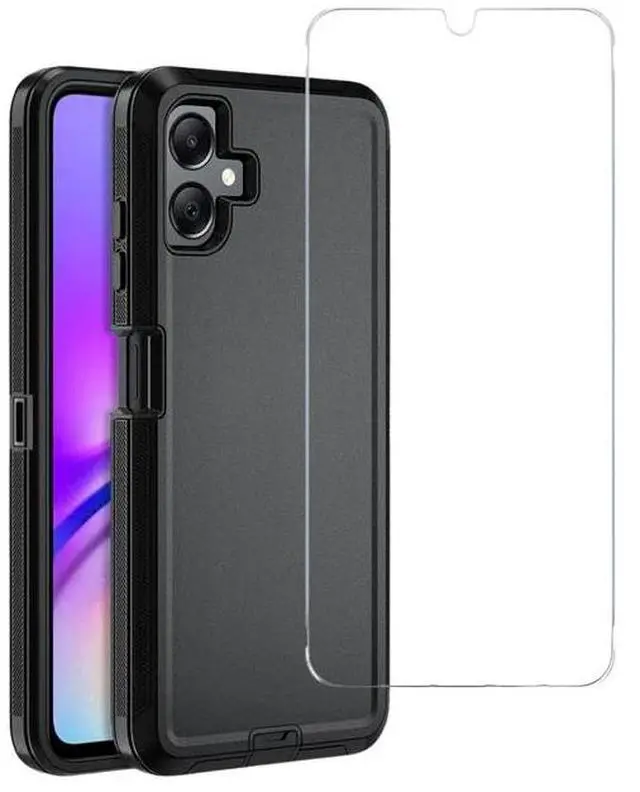 Alt view image 2 of 7 - Entronix Bundle Compatible with Galaxy A06 - Heavy Duty Case & 1 Clear Screen Protector
