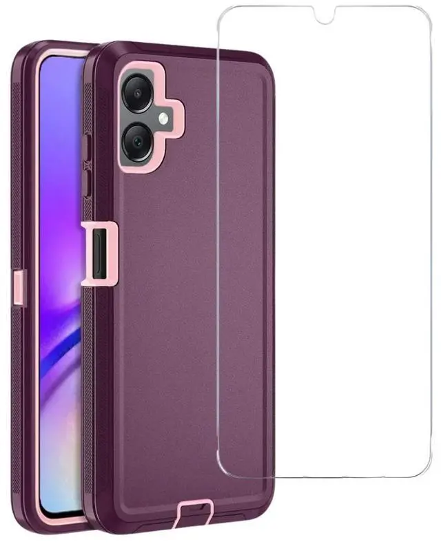 Alt view image 5 of 7 - Entronix Bundle Compatible with Galaxy A06 - Heavy Duty Case & 1 Clear Screen Protector