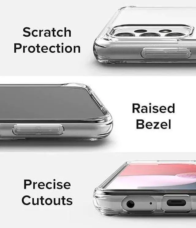 Alt view image 3 of 6 - Entronix Bundle Compatible with Galaxy A16 - Clear Case & 1 Clear Screen Protector