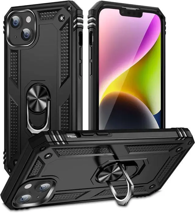 Main image of Entronix Case Compatible with iPhone 12 Mini - Dual-Layer Guard Gripstand