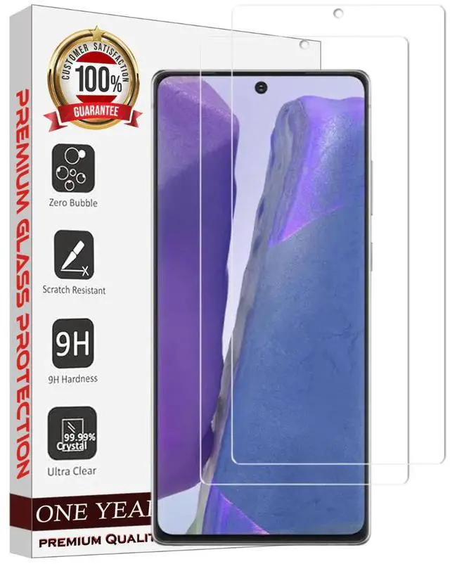 Main image of Entronix Clear Screen Protector Compatible with Galaxy Note 10 Plus - 2-Piece Combo