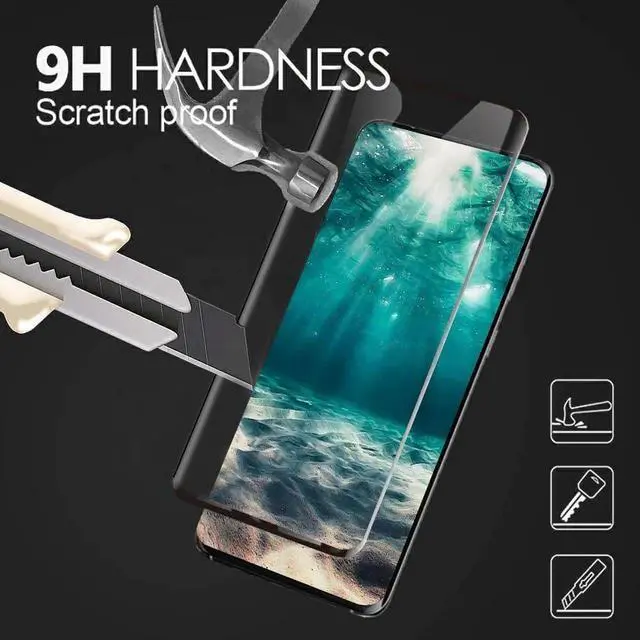 Alt view image 3 of 6 - Entronix Clear Screen Protector Compatible with Galaxy Note 10 Plus - 2-Piece Combo