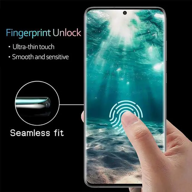 Alt view image 2 of 6 - Entronix Clear Screen Protector Compatible with Galaxy Note 10 Plus - 2-Piece Combo