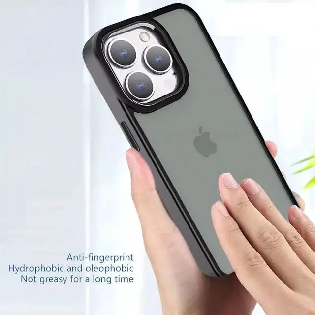 Alt view image 6 of 7 - Entronix Case Compatible with iPhone 14 - Translucent Frosted Matte