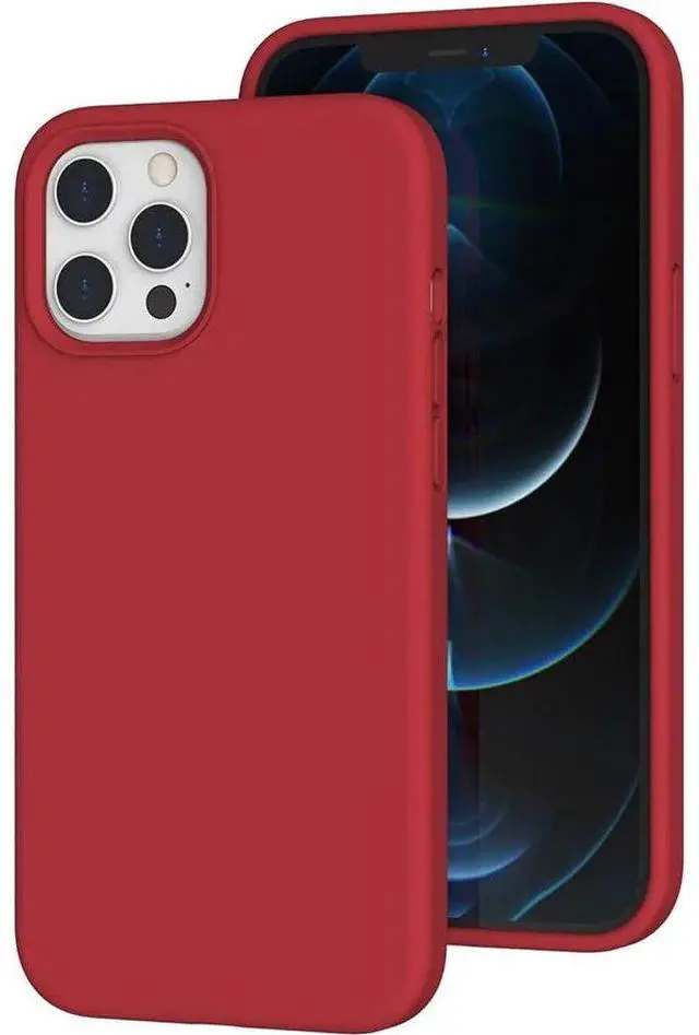 Main image of Entronix Case Compatible with iPhone 12/12 Pro - Soft-Touch Liquid Silicone