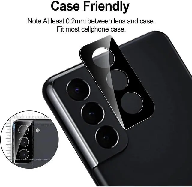 Alt view image 6 of 7 - Entronix Anti-Spy Privacy Screen Protector & Camera Lens Protector Compatible with Galaxy S25 Plus - 4 Piece Combo