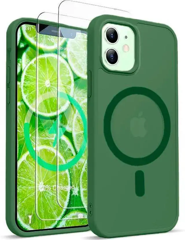 Main image of Entronix Bundle Compatible with iPhone 11 - [Magnetic] Translucent Matte Case & 2 Clear Screen Protectors