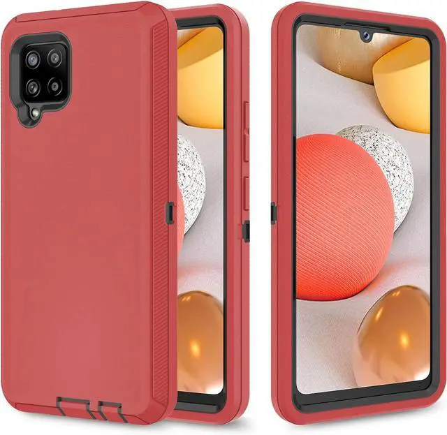 Alt view image 3 of 7 - Entronix Case Compatible with Galaxy A12 - Triple-Layer Heavy Duty Protection