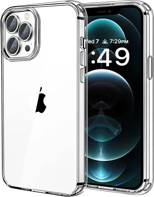 Main image of Entronix Case Compatible with iPhone 11 Pro - [Hard Back] Thick Clear