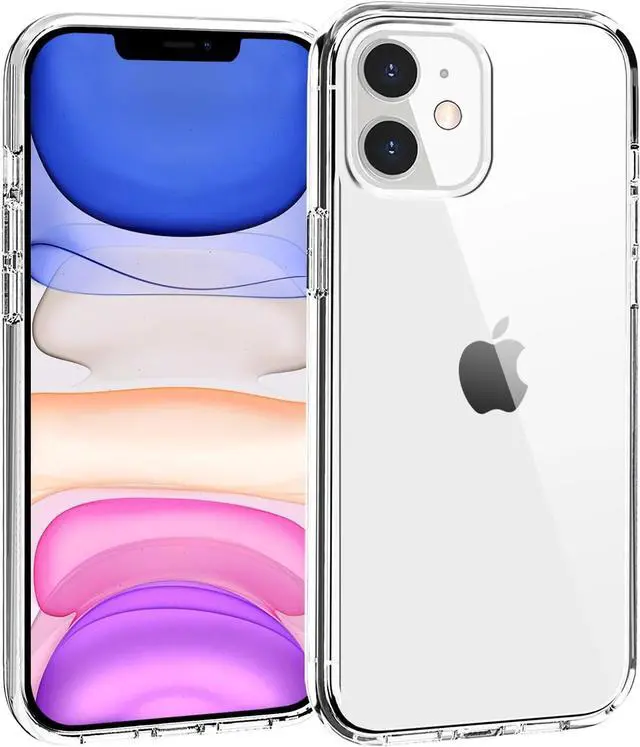 Main image of Entronix Case Compatible with iPhone 11 - [Hard Back] Thick Clear