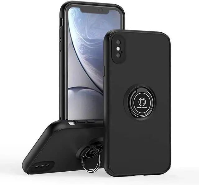 Main image of Entronix Case Compatible with iPhone X/XS - Matte Gripstand