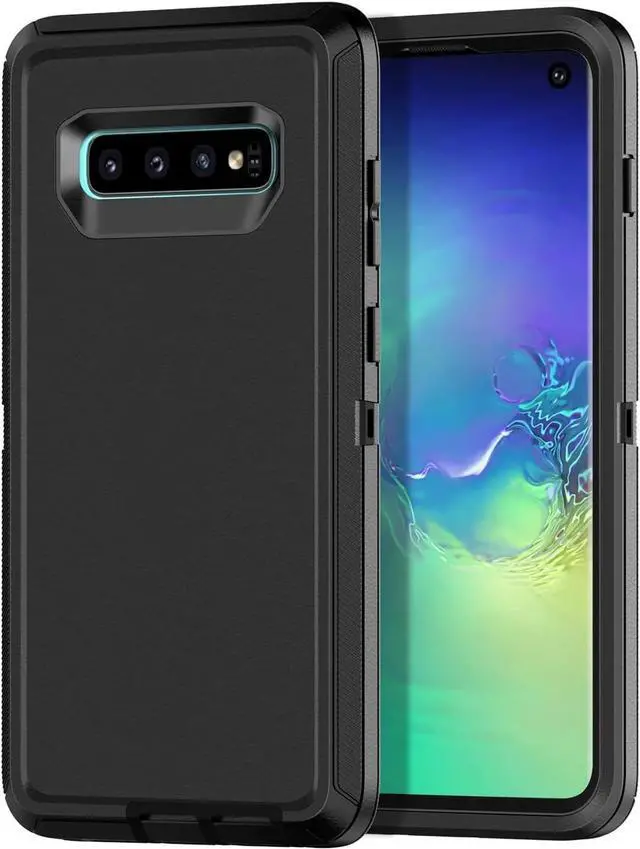 Alt view image 2 of 7 - Entronix Case Compatible with Galaxy S10 Plus - Triple-Layer Heavy Duty Protection