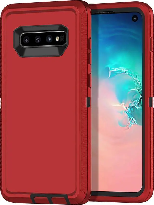 Alt view image 3 of 7 - Entronix Case Compatible with Galaxy S10 Plus - Triple-Layer Heavy Duty Protection