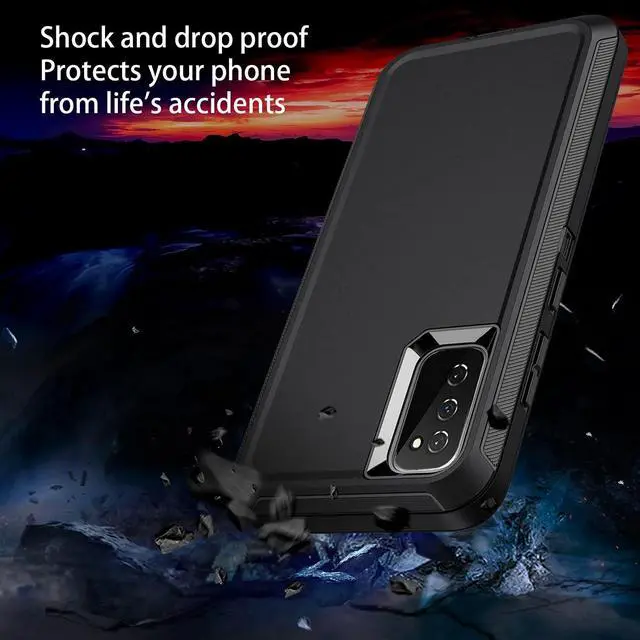 Alt view image 6 of 7 - Entronix Case Compatible with Galaxy S20 FE - Triple-Layer Heavy Duty Protection