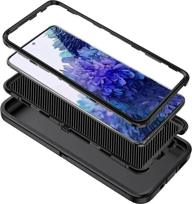 Alt view image 5 of 7 - Entronix Case Compatible with Galaxy S20 FE - Triple-Layer Heavy Duty Protection