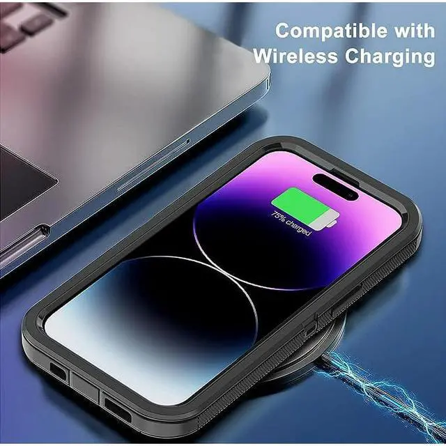 Alt view image 7 of 7 - Entronix Case Compatible with iPhone 15 - Triple-Layer Heavy Duty Protection