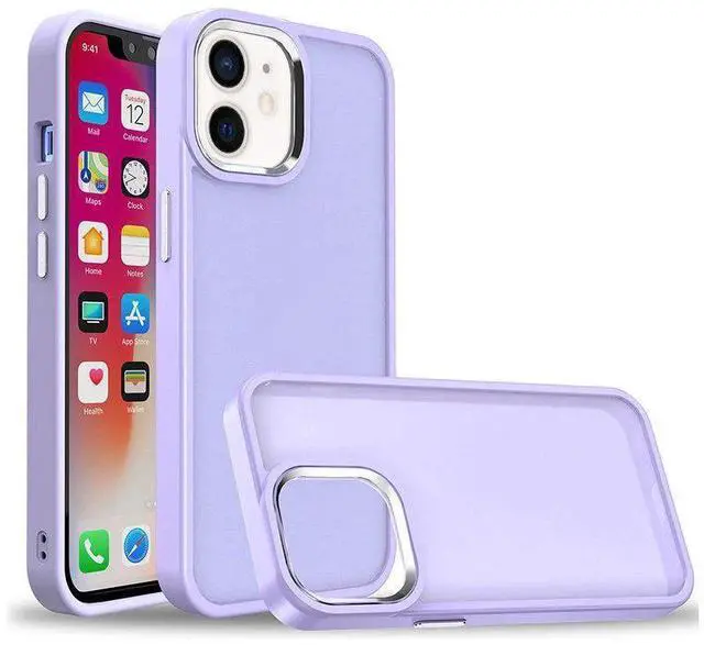 Alt view image 4 of 7 - Entronix Case Compatible with iPhone 12/12 Pro - Translucent Frosted Matte