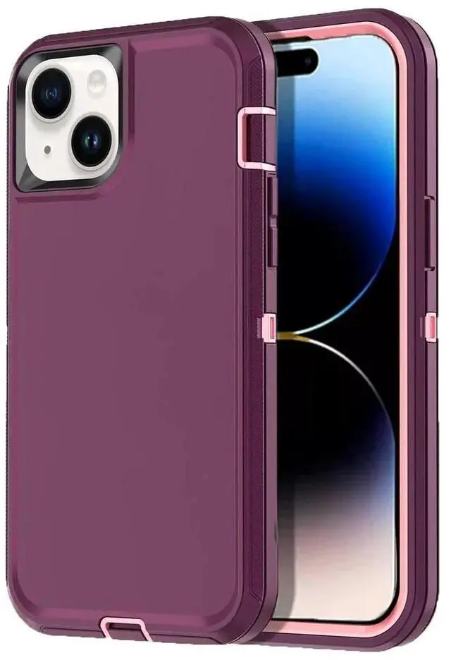 Alt view image 7 of 7 - Entronix Case Compatible with iPhone 13 Mini - Triple-Layer Heavy Duty Protection