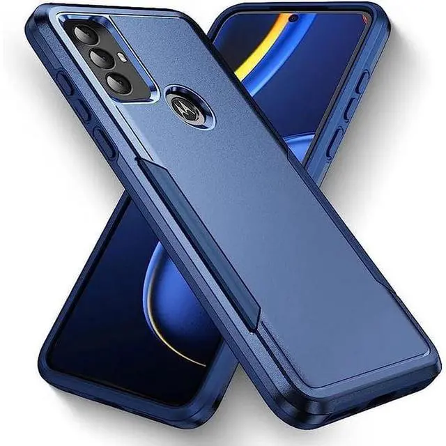 Alt view image 2 of 7 - Entronix Case Compatible with Moto G Pure - Soft-Touch Dual-Layer Sleek Cover