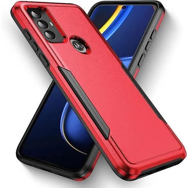 Alt view image 5 of 7 - Entronix Case Compatible with Moto G Pure - Soft-Touch Dual-Layer Sleek Cover