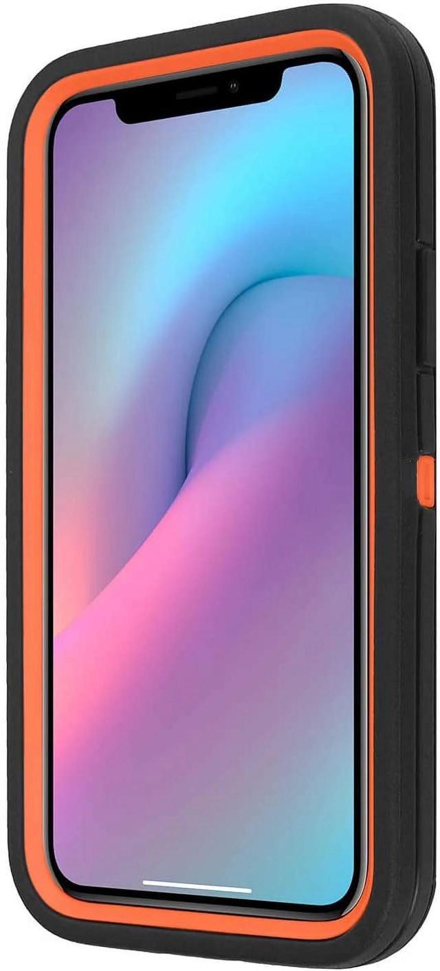 Alt view image 10 of 12 - iPhone 11 Heavy Duty Case {Shock Proof-Shatter Resistant - Defender Rubber- Compatible for iPhone 11} Color Blue