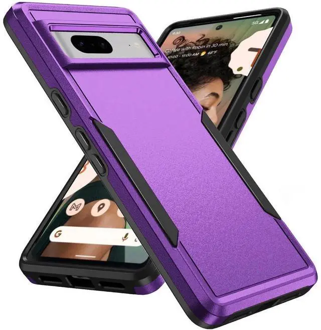 Main image of Entronix Case Compatible with Pixel 8 - Soft-Touch Dual-Layer Sleek Cover