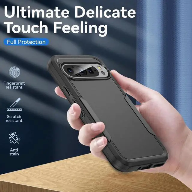 Alt view image 6 of 7 - Entronix Case Compatible with Pixel 8 - Soft-Touch Dual-Layer Sleek Cover