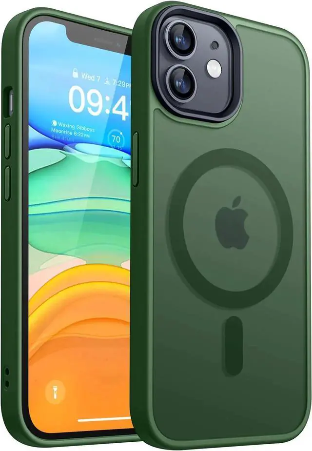 Alt view image 3 of 7 - Entronix [Magnetic] Case Compatible with iPhone 11 - Translucent Frosted Matte