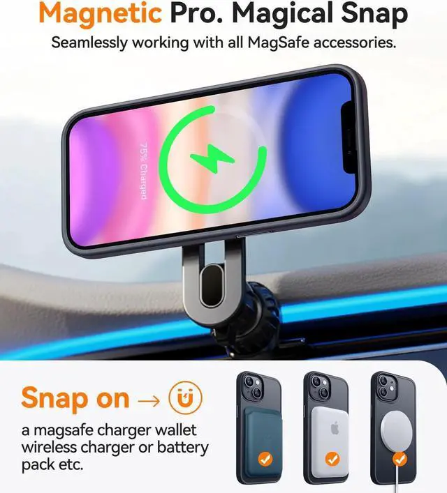 Alt view image 6 of 7 - Entronix [Magnetic] Case Compatible with iPhone 11 - Translucent Frosted Matte