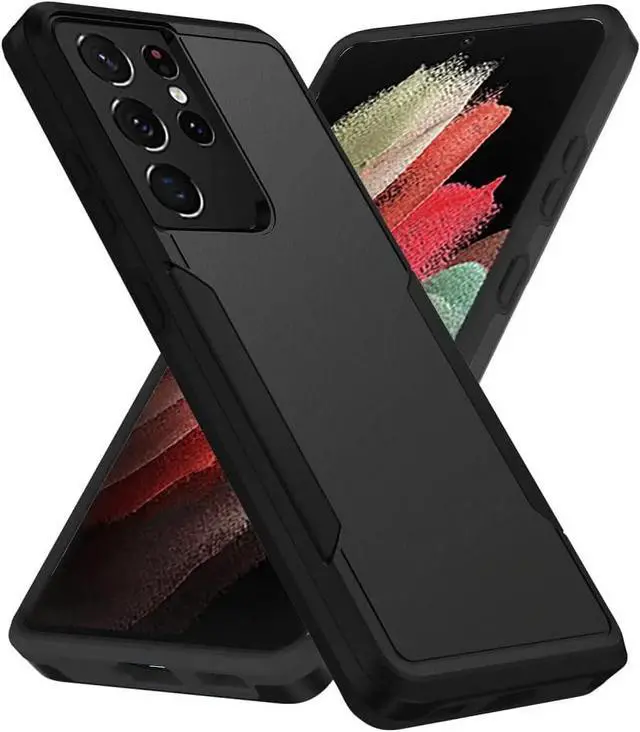 Alt view image 2 of 7 - Entronix Case Compatible with Galaxy A23 - Soft-Touch Dual-Layer Sleek Cover