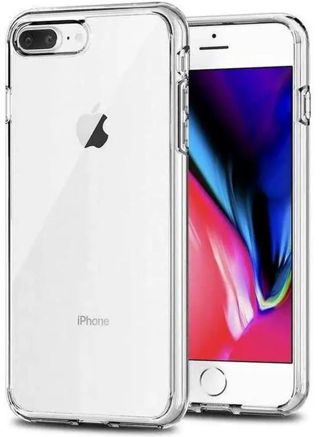 Alt view image 6 of 11 - iPhone 7 Plus and iPhone 8 Plus Heavy Duty Clear Case