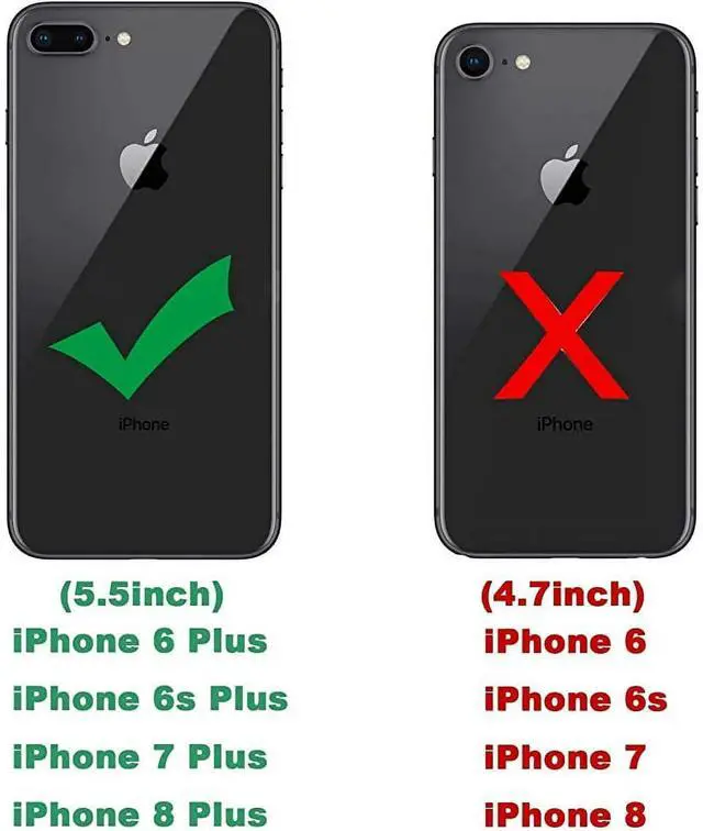 Alt view image 7 of 11 - iPhone 7 Plus and iPhone 8 Plus Heavy Duty Clear Case