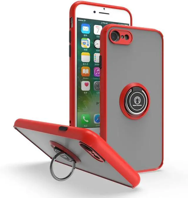 Alt view image 3 of 7 - Entronix Case Compatible with iPhone 8/7/SE - Matte Gripstand