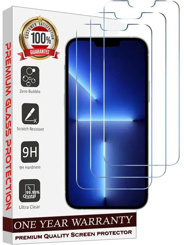 Alt view image 2 of 5 - Entronix Clear Screen Protector Compatible with iPhone 11 - 3-Piece Combo