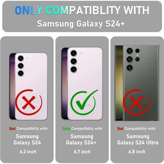 Alt view image 2 of 5 - Entronix Case Compatible with Galaxy S24 Plus - [10000mAh] Charging Powerbank Cover