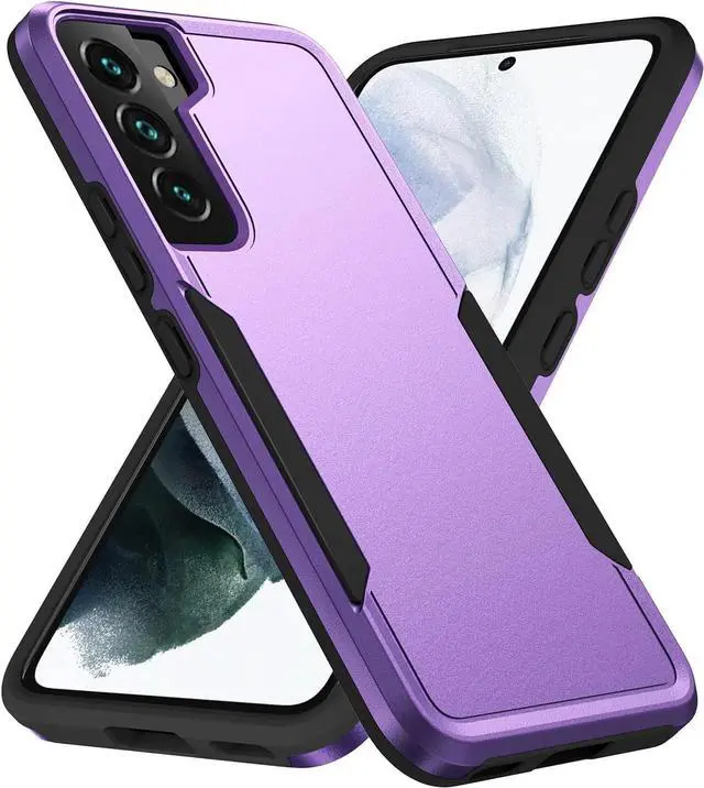 Alt view image 4 of 7 - Entronix Case Compatible with Galaxy S24 - Soft-Touch Dual-Layer Sleek Cover