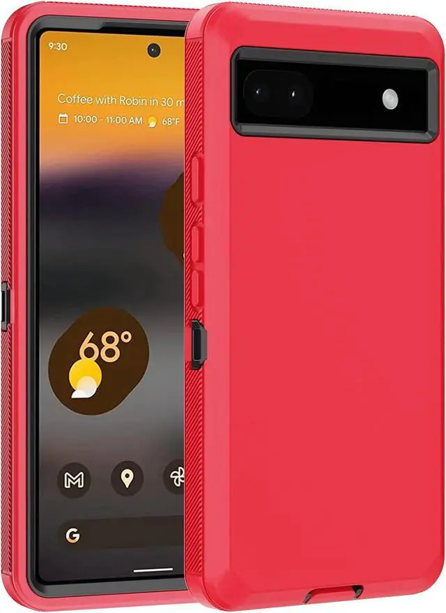 Alt view image 3 of 7 - Entronix Case Compatible with Pixel 6a - Triple-Layer Heavy Duty Protection
