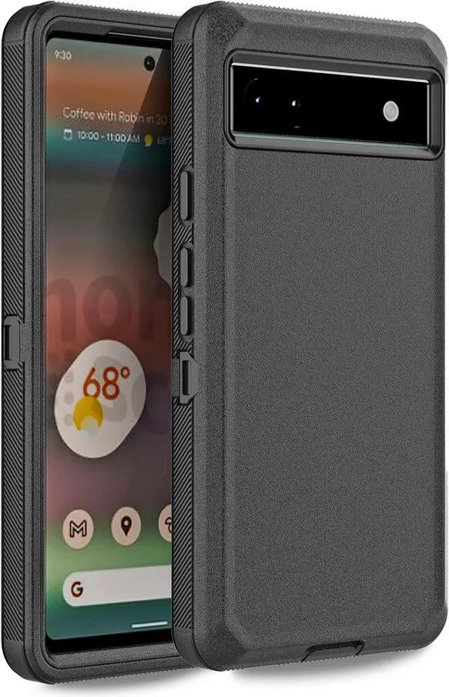 Alt view image 2 of 7 - Entronix Case Compatible with Pixel 6a - Triple-Layer Heavy Duty Protection