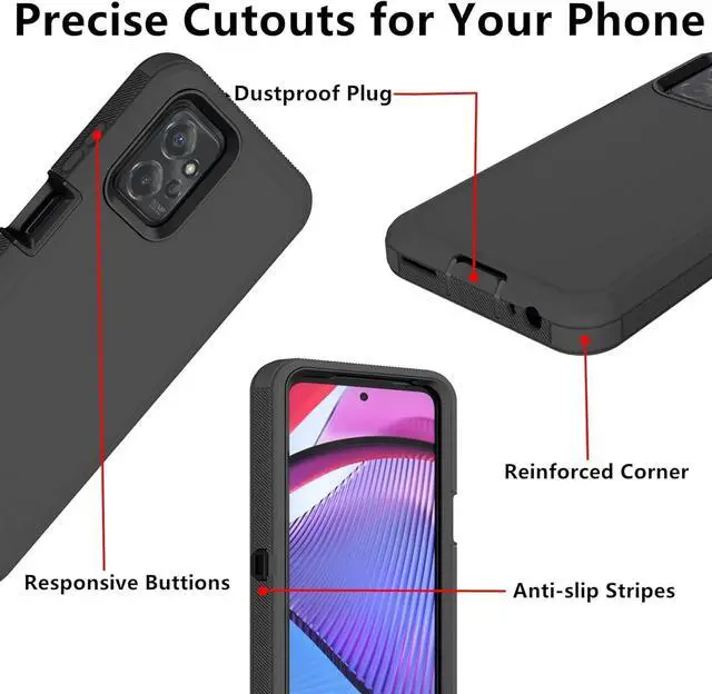 Alt view image 7 of 7 - Entronix Case Compatible with Pixel 8 - Triple-Layer Heavy Duty Protection