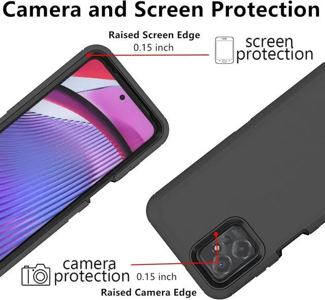 Alt view image 6 of 7 - Entronix Case Compatible with Pixel 8 - Triple-Layer Heavy Duty Protection