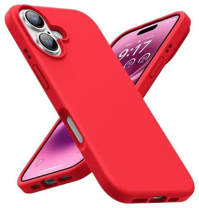 Main image of Entronix Case Compatible with iPhone 17 - Soft-Touch Liquid Silicone