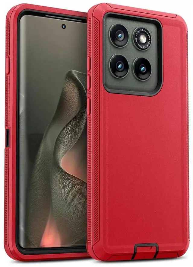 Main image of Entronix Case Compatible with Moto G Play 2025 - Triple-Layer Heavy Duty Protection